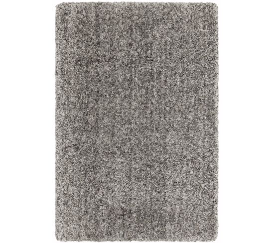 Tapis De Salon Barny En Polyester - Gris - 160x230 Cm