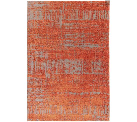 Tapis De Salon Baus En Polyester - Orange - 120x170 Cm