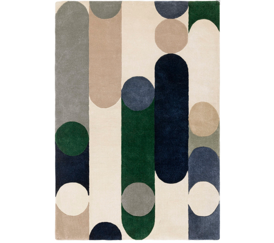 Tapis De Salon Moderne Et Design Cody En Polyester - Pastel - 120x170 Cm