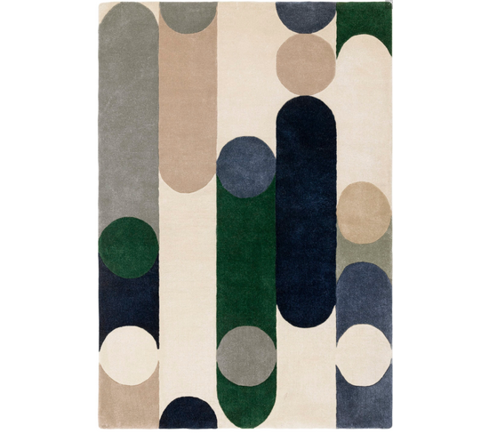 Tapis De Salon Moderne Et Design Cody En Polyester - Pastel - 160x230 Cm