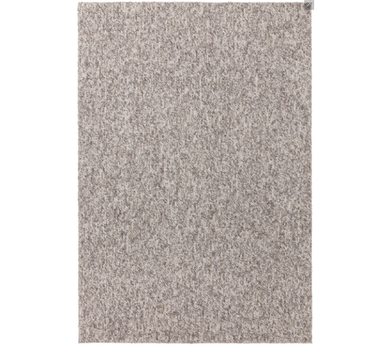 Tapis De Salon Moderne Erde En Laine - Gris - 200x290 Cm