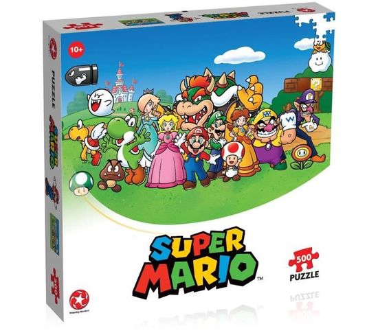 Super Mario And Friends Puzzle 500 Pieces