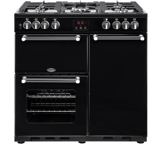 Piano De Cuisson Gaz 90 cm - 5 Foyers - 7.3 Kw - Fours Électriques - Classe  A - Kensington 90 dft