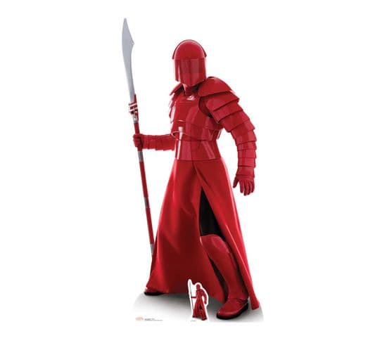 Sc1236 Figurine En Carton Naginata La Garde Prétorienne D'elite Ep8 Star Wars