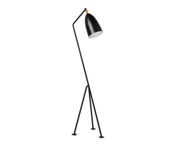 Lampadaire Grett  - Metal Noir