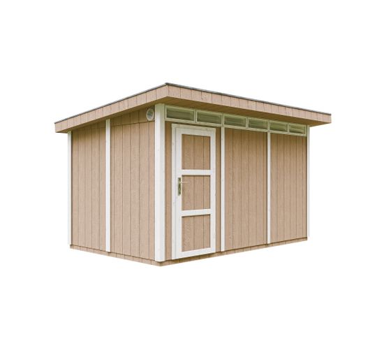 Abri De Jardin En Bois - M904-terra Brown - Lp Smartside 8,7m2 /412x279xh237 Cm