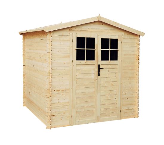 M369f - Abri De Jardin En Bois 4,33 M2 - 236 X 226 X H218 Cm - Abri De Jardin Sans Plancher