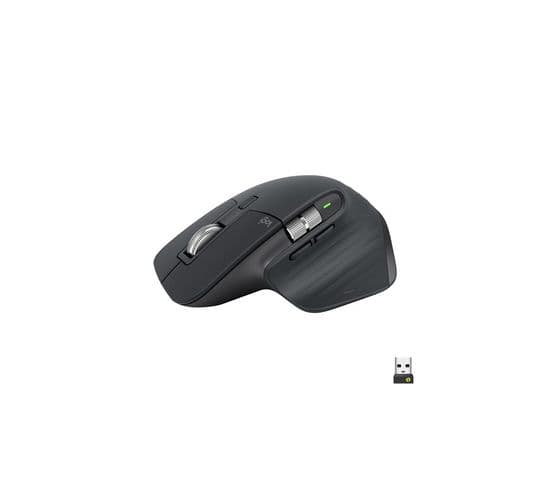 Souris Sans Fil Et Silencieuse Wifi  Mx Master 3s Noir Graphite