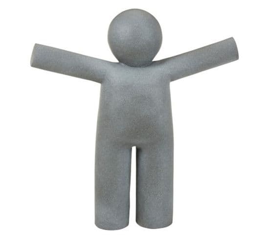 Statuette Déco "p'tit Maurice" 90cm Gris