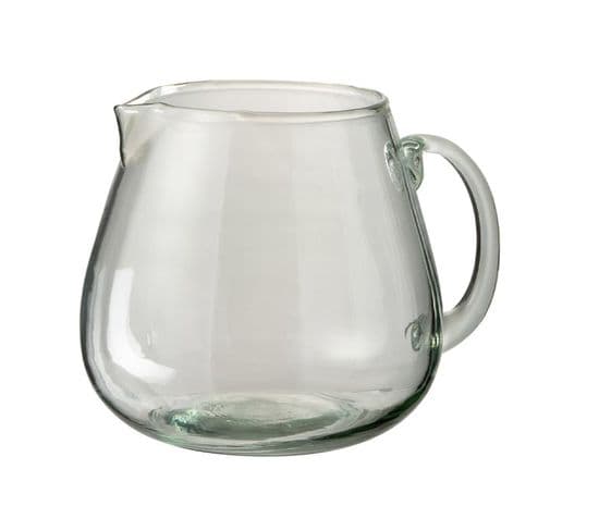 Carafe Design En Verre "ella" 24cm Transparent