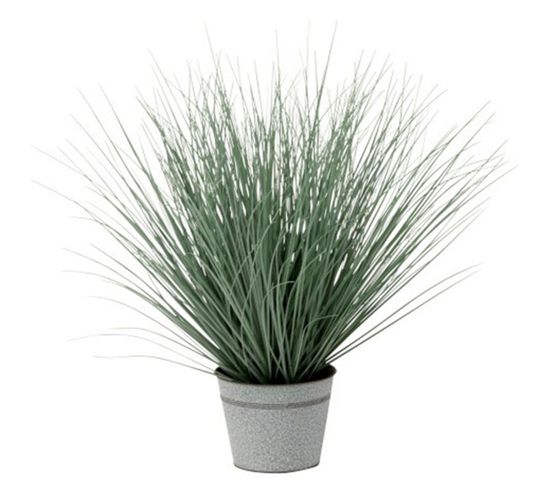 Plante Artificielle En Pot "herbes" 76cm Vert