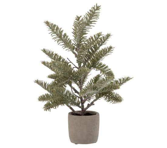 Plante Artificielle "branche De Sapin" 39cm Vert