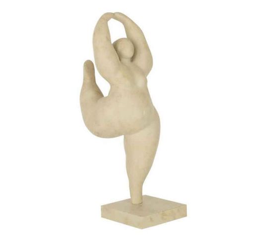 Statuette Figurine Déco "joséphine" 50cm Beige