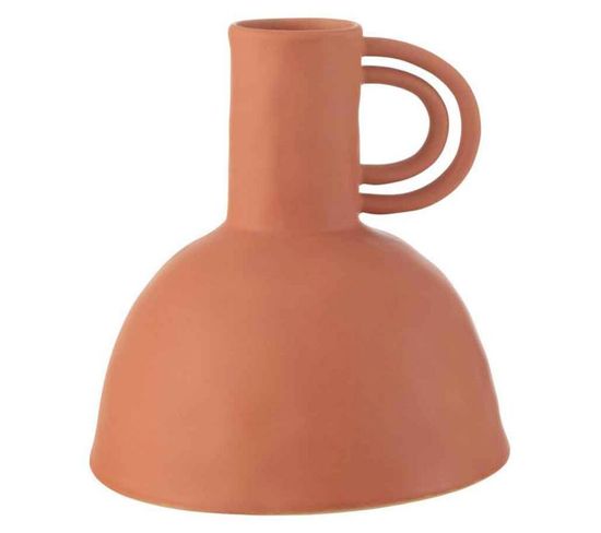 Vase Jarre En Céramique "torsia" 31cm Orange