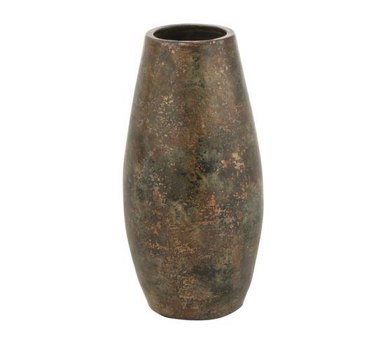 Vase Design "allongé" 39cm Cuivre