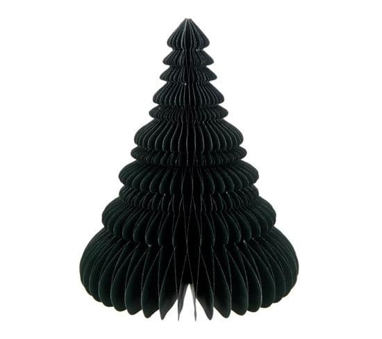 Sapin De Noël à Poser En Papier "pliant" 30cm Vert