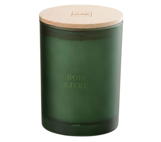 Bougie Parfumée "accords Essentiels" 12cm Bois Givré