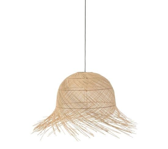 Lampe Suspension En Rotin "branches" 50cm Naturel