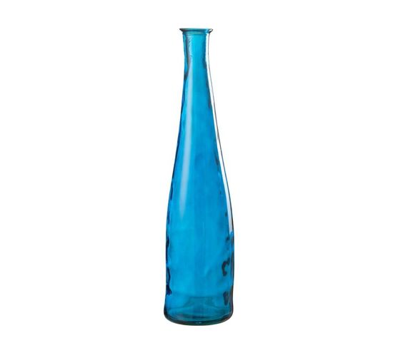 Vase En Verre "noah" 80cm Bleu