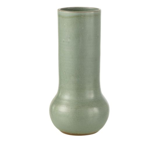 Vase En Céramique "organique" 40cm Vert