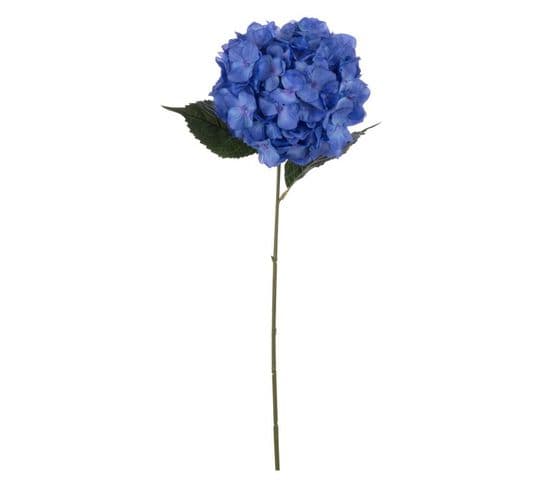 Tige Fleur Artificielle "hortensia" 74cm Bleu