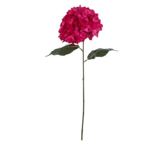 Tige Fleur Artificielle "hortensia" 74cm Rose