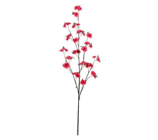 Tige Fleur Artificielle "fleurie" 111cm Rose
