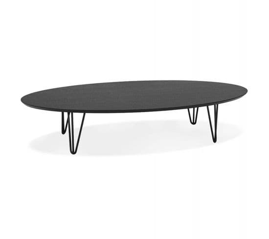 Table Basse Design "hilona" 160cm Noir
