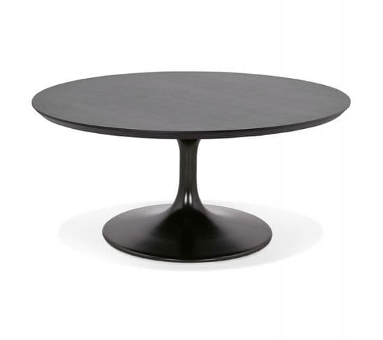 Table Basse Scandinave "scusi" 90cm Noir