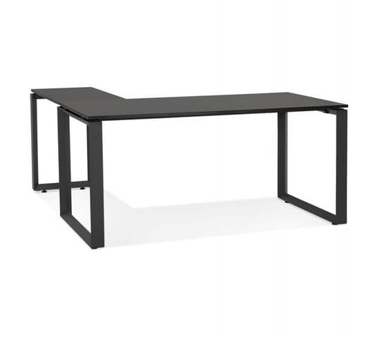 Bureau Design "abigano" 170cm Noir