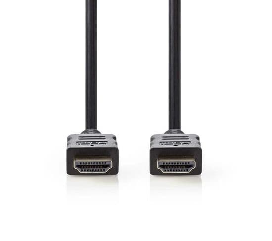 High Speed Hdmi™ Cable With Ethernet - Hdmi™ Connector  -  Hdmi™ Connector - 3.0 M - Noir