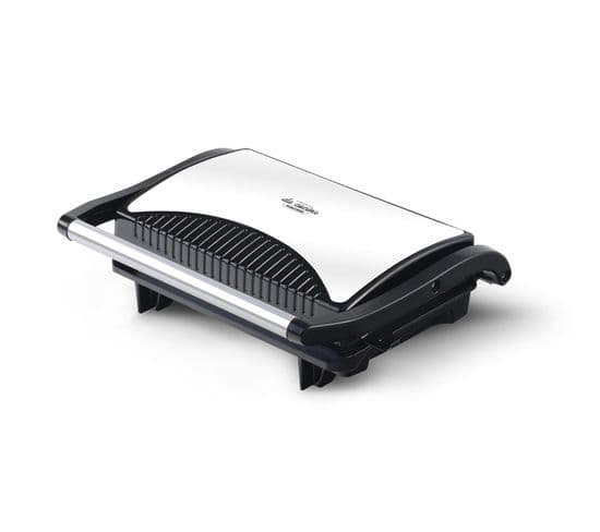 Grill Combi Viande-paninis-sandwichs Avec Presse Tkg Swp 1050 W