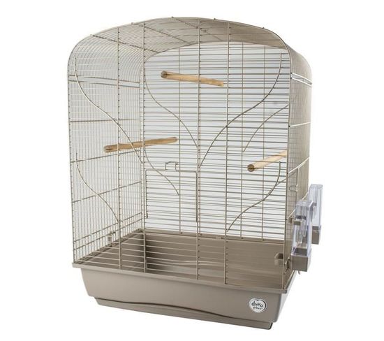 Cage Pour Oiseaux Mocha Bella 54 X 39 X 71 Cm Moka