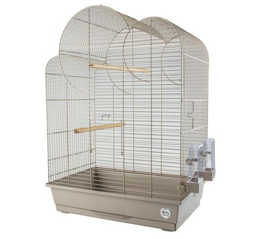 Cage Pour Oiseaux Mocha Eliza 54 X 34 X 75 Cm Moka