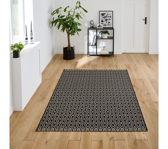 Tapis 120x170 cm MAROCCO Noir