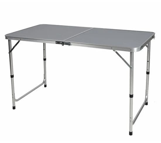 Table D'extérieur Table De Camping Pliable 120x60xh67 cm