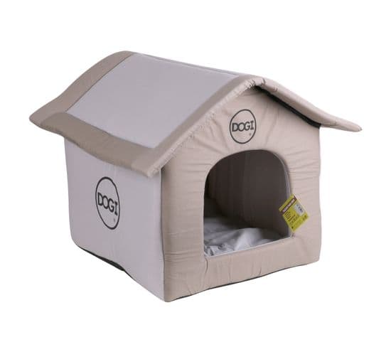 Dogi Nid Pour Animaux De Compagnie Maison Pour Chien Chat Animaux Taupe 42x35x40cm