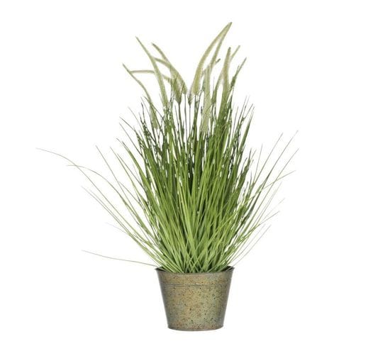Plante Artificielle Déco "graminées" 81cm Vert