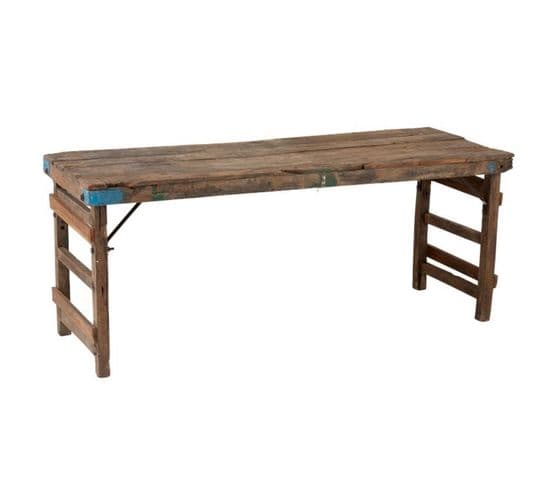 Console Vintage En Bois "pesca" 173cm Naturel