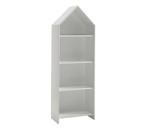 Étagère Bibliothèque 4 Niveaux "casami" 171cm Blanc