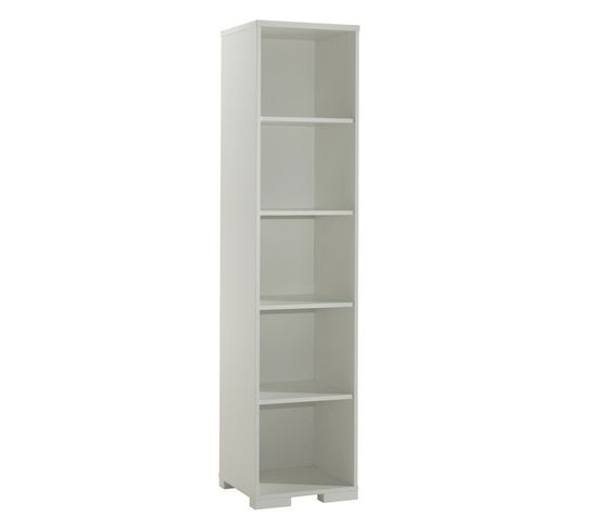 Étagère Bibliothèque 5 Niveaux "london" 195cm Blanc