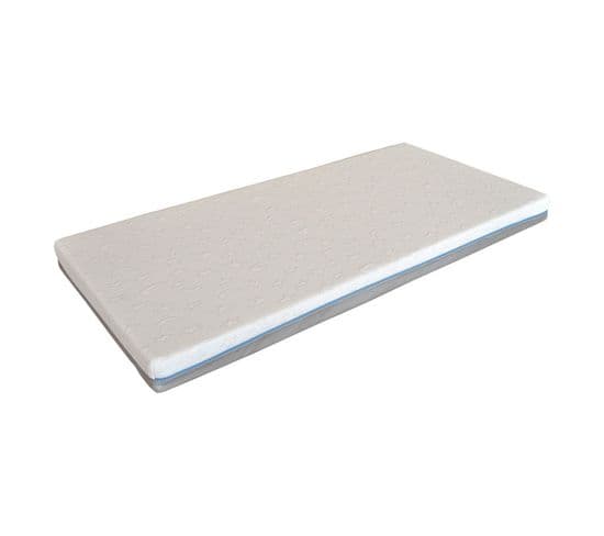 Matelas Enfant bébé "visco" 70x140cm Blanc