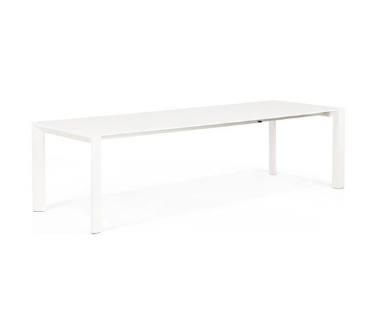 Table De Repas Extensible "serty" 190-270cm Blanc