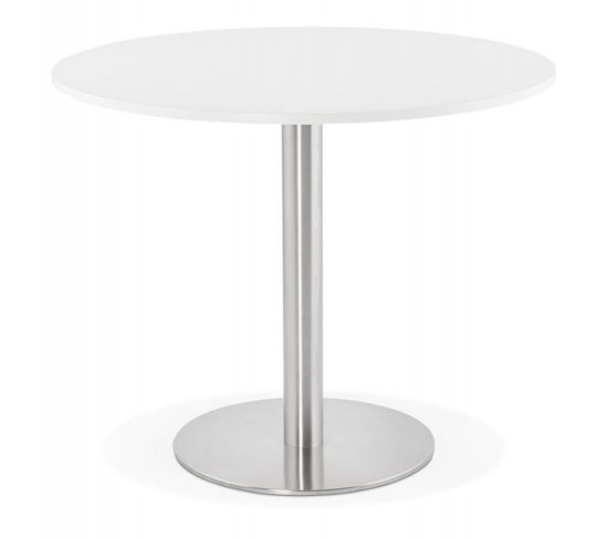 Table De Repas "montana" 90cm Blanc