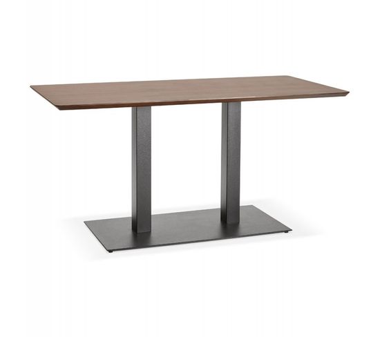 Table De Repas Design "phoenix" 150cm Noyer