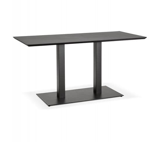 Table De Repas Design "phoenix" 150cm Noir