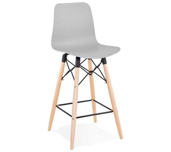 Tabouret De Bar Design "marlina" 108cm Gris