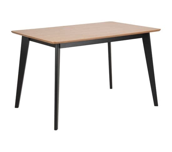 Table à Manger Rectangulaire En Bois L120 - Leta