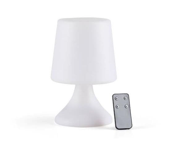 Lampe LED 22 Cm Blanc Outdoor