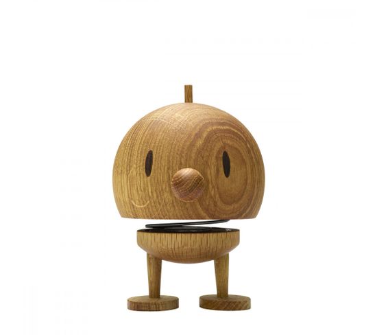 Figurine Hoptimist En Chêne H15cm Beige